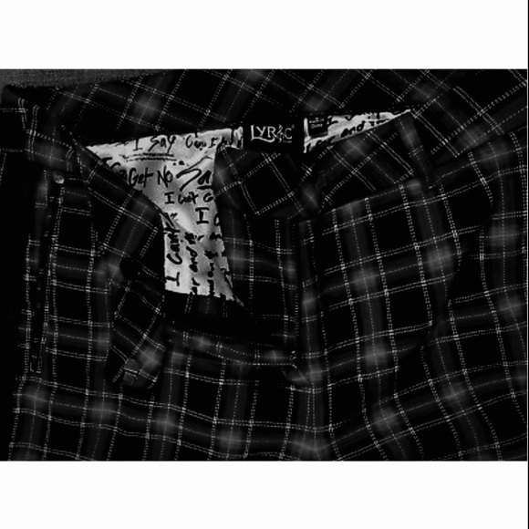 Tartan Plaid Pants, 💋Rolling Stones Song Lyrics on Lining by Lyric Culture, 8 - Picture 9 of 15